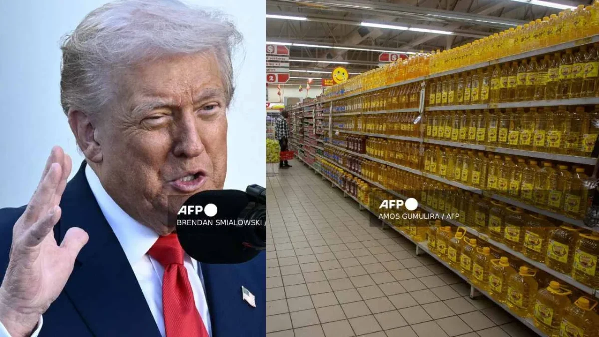 El presidente de EU, Donald Trump, ahora amenaza a China con veto al aceite comestible.