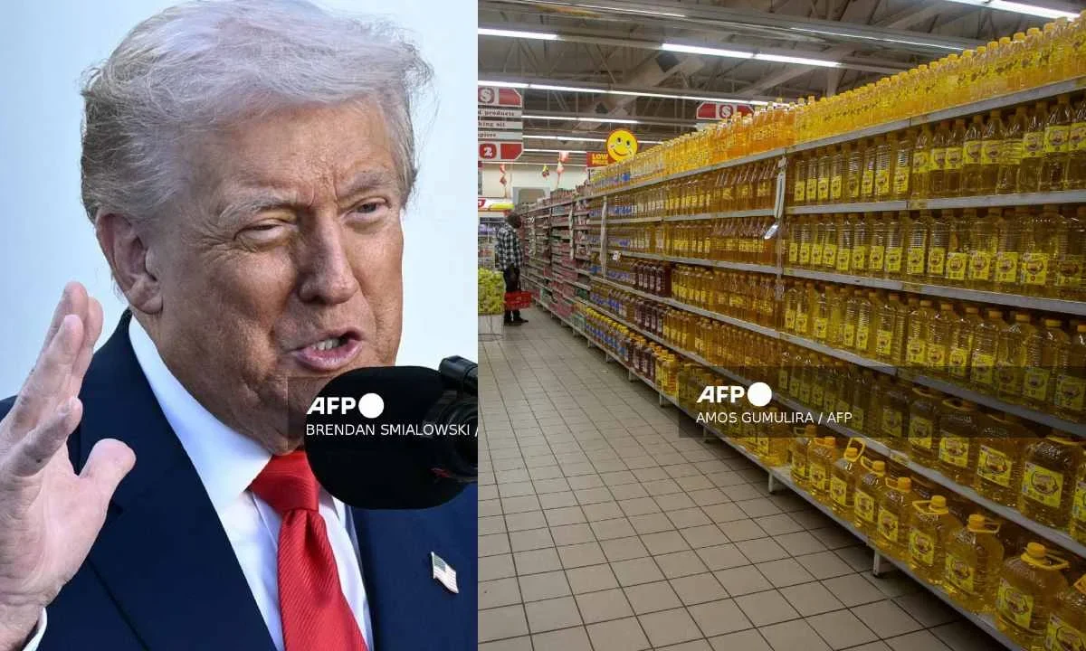 El presidente de EU, Donald Trump, ahora amenaza a China con veto al aceite comestible.