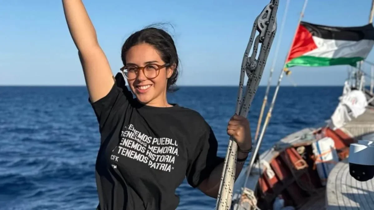 La UNAM exigió a las autoridades de Israel la repatriación de la mexicana Arlin Medrano, integrante del Global Sumud Flotilla.