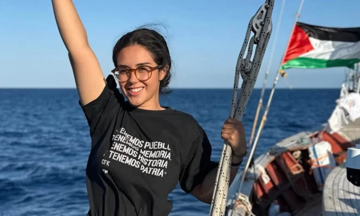 La UNAM exigió a las autoridades de Israel la repatriación de la mexicana Arlin Medrano, integrante del Global Sumud Flotilla.