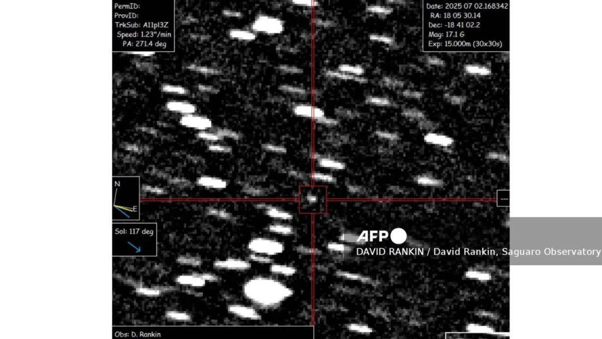 ¿Cometa 3I/ATLAS representa amenaza para la Tierra? Esto dice la NASA