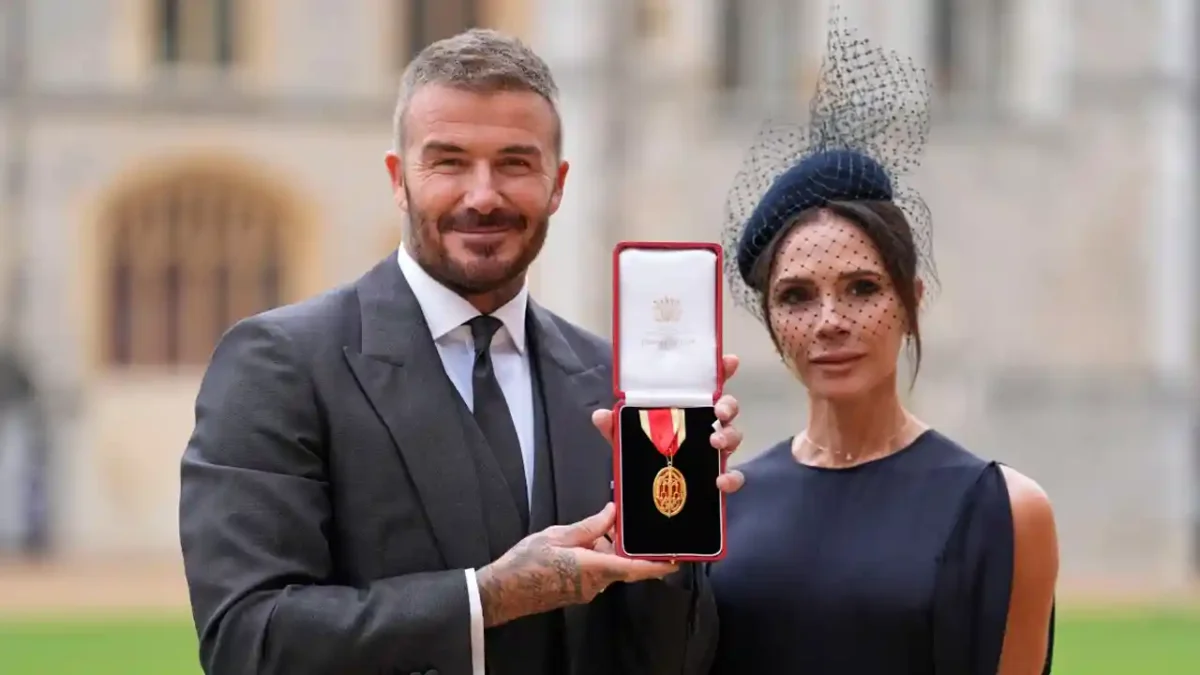 David Beckham Victoria Beckham