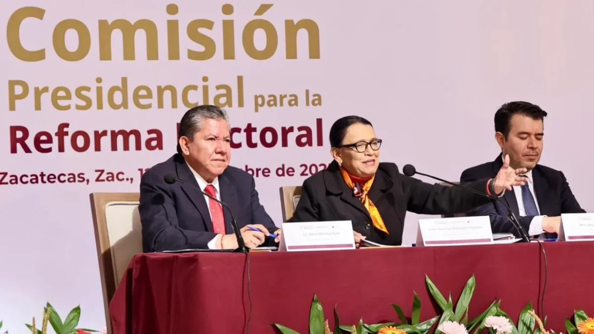 Desde Zacatecas, Rodríguez Velázquez subrayó que la reforma electoral es parte de la transformación emprendida en el país