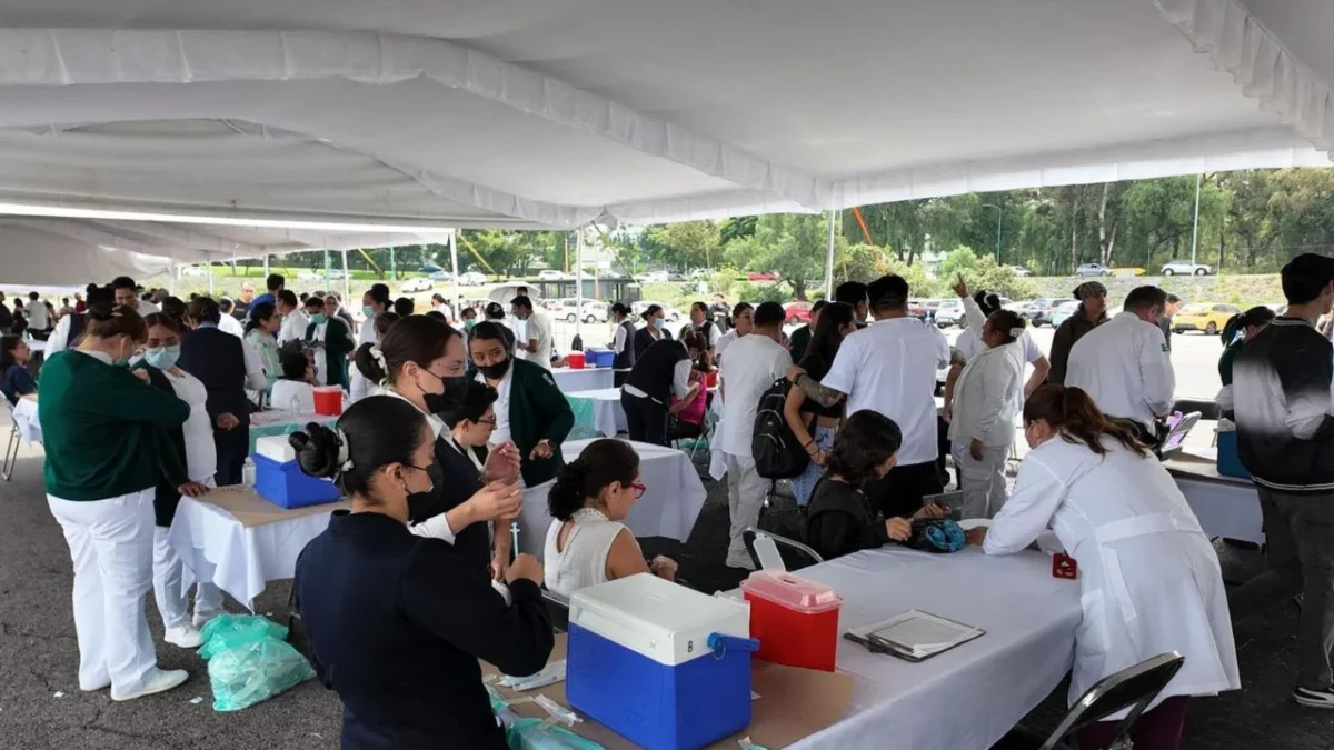 Instala Ssa y UNAM a Mega Centro de Vacunación en Estadio Olímpico Universitario