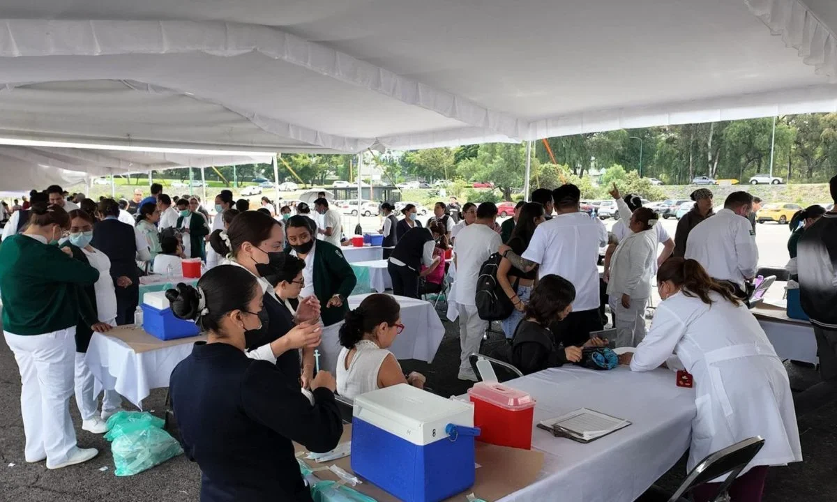 Instala Ssa y UNAM a Mega Centro de Vacunación en Estadio Olímpico Universitario