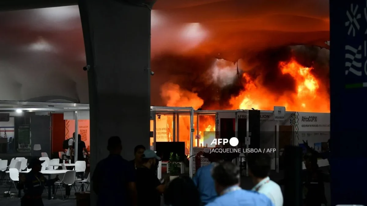 La sede de la COP30 en Belém reabre tras el incendio