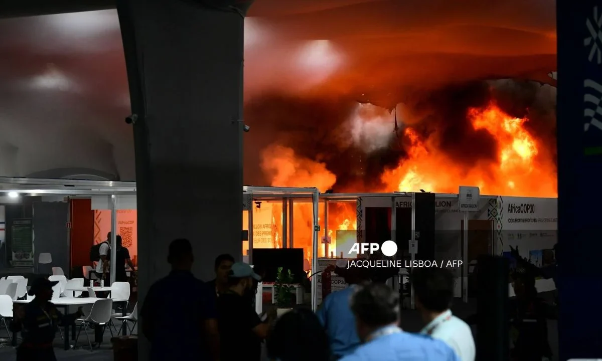 La sede de la COP30 en Belém reabre tras el incendio