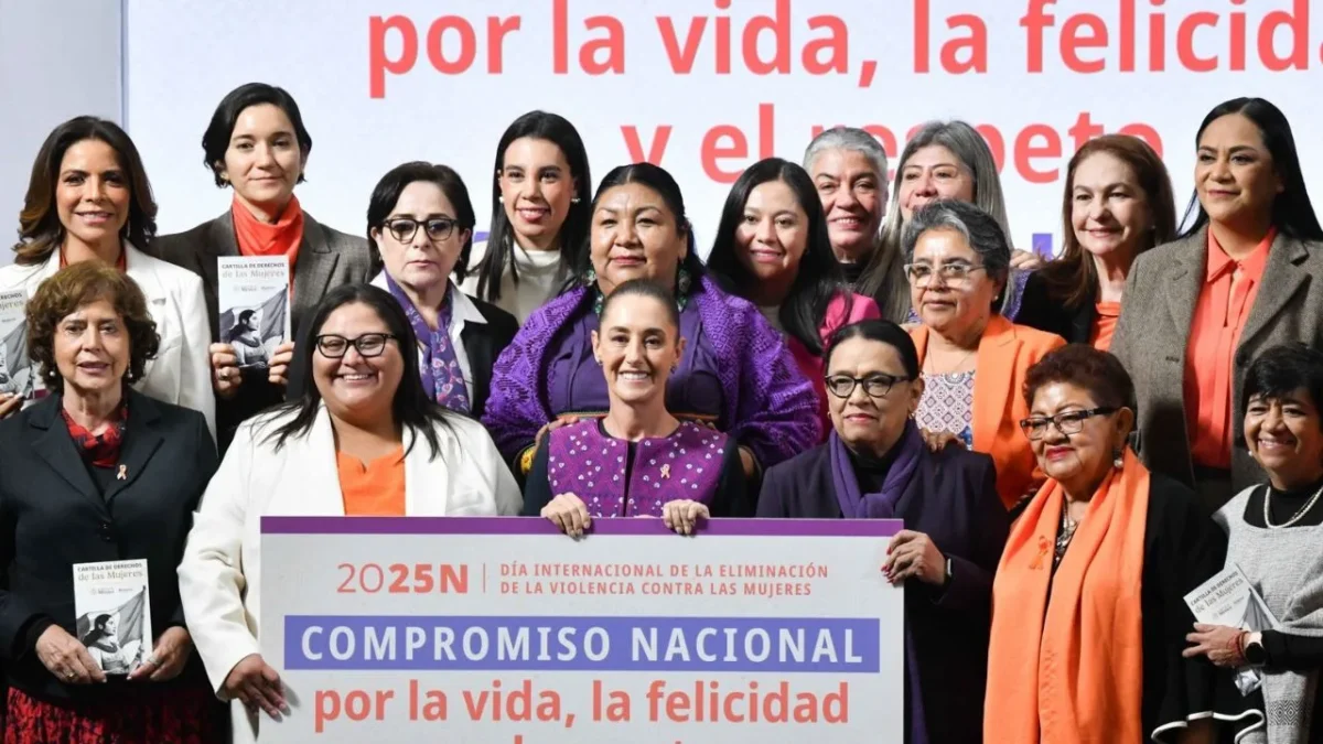 Las 32 entidades se unen al Compromiso Nacional por la vida para eliminar violencia de género