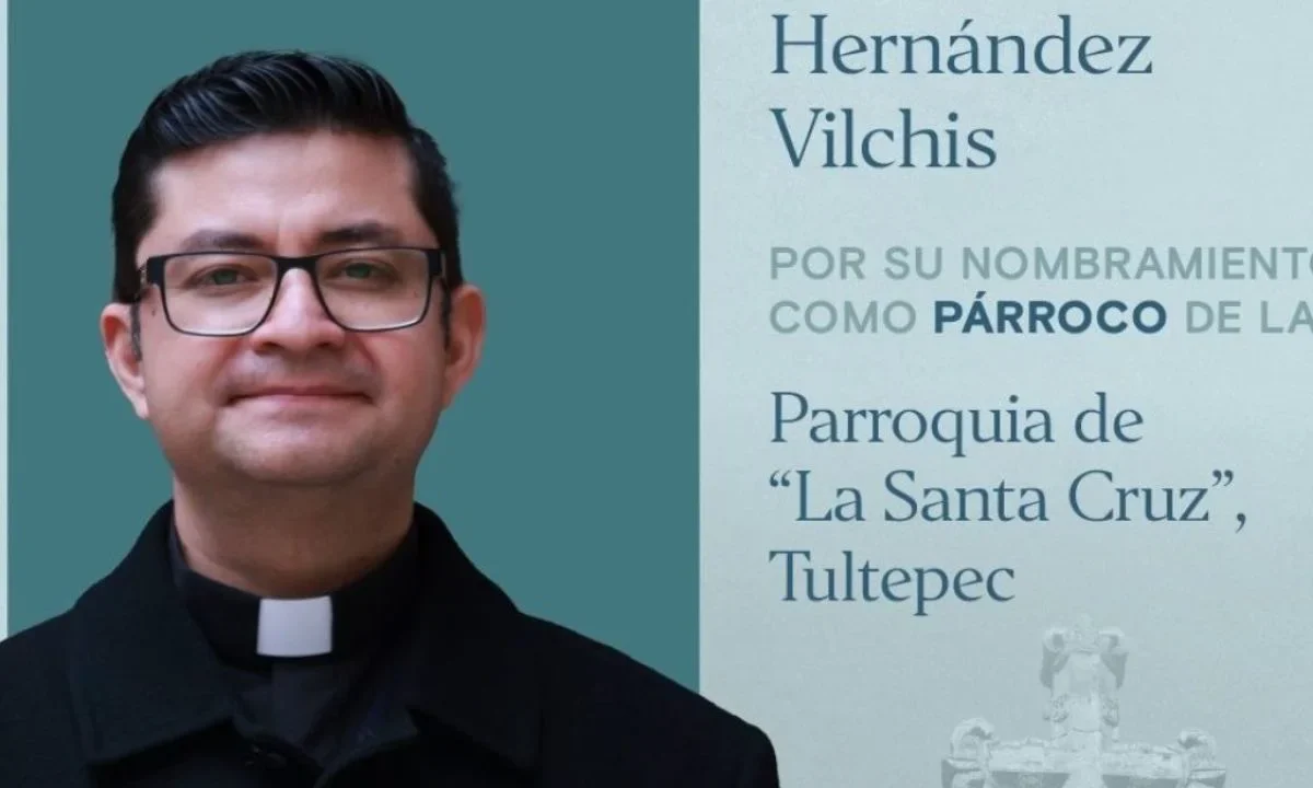 El padre Ernesto fue reportado como desaparecido desde el 27 de octubre.