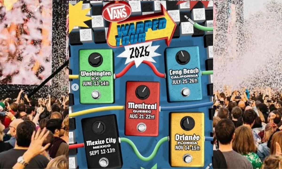 Oficialmente Vans Warped Tour llegará a México para el siguiente año