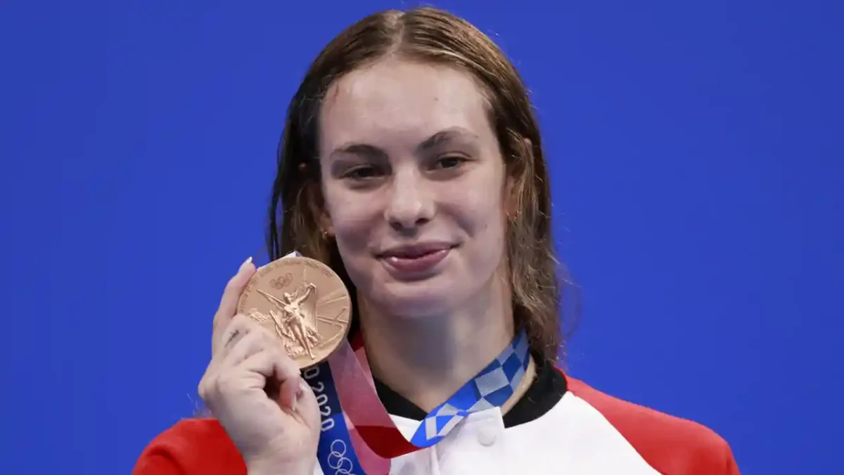 Penny Oleksiak deportista olímpica Canadá