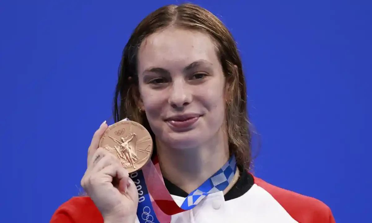 Penny Oleksiak deportista olímpica Canadá