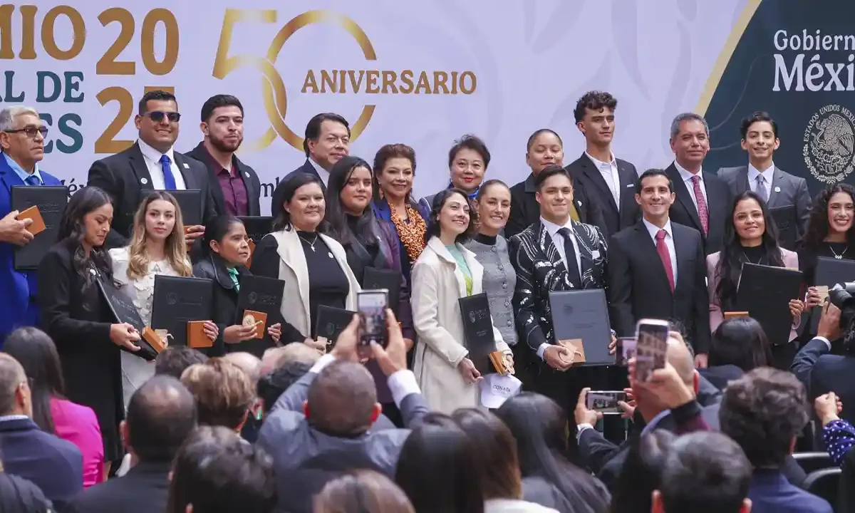 Claudia Sheinbaum entregó el Premio Nacional del Deporte 2025