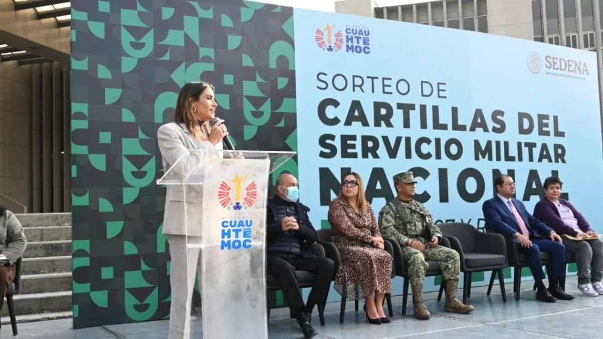 Realizan sorteo de servicio militar en alcaldía Cuauhtémoc
