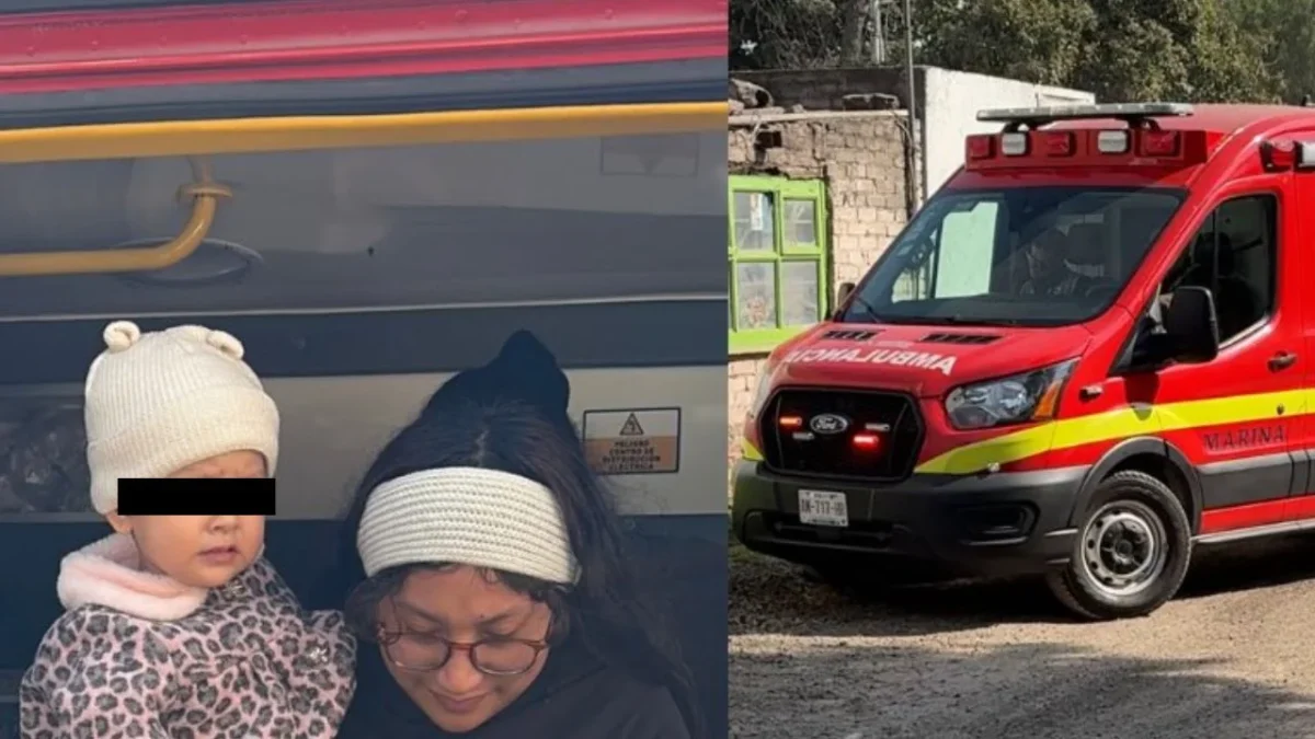 Jazlyn Azulet, fue salvada por su abuelita Alicia Matías Teodoro durante la explosión de una pipa en el Puente de la Concordia