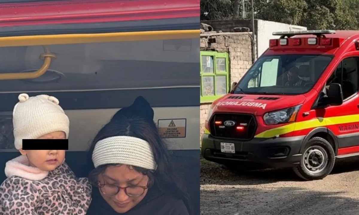 Jazlyn Azulet, fue salvada por su abuelita Alicia Matías Teodoro durante la explosión de una pipa en el Puente de la Concordia