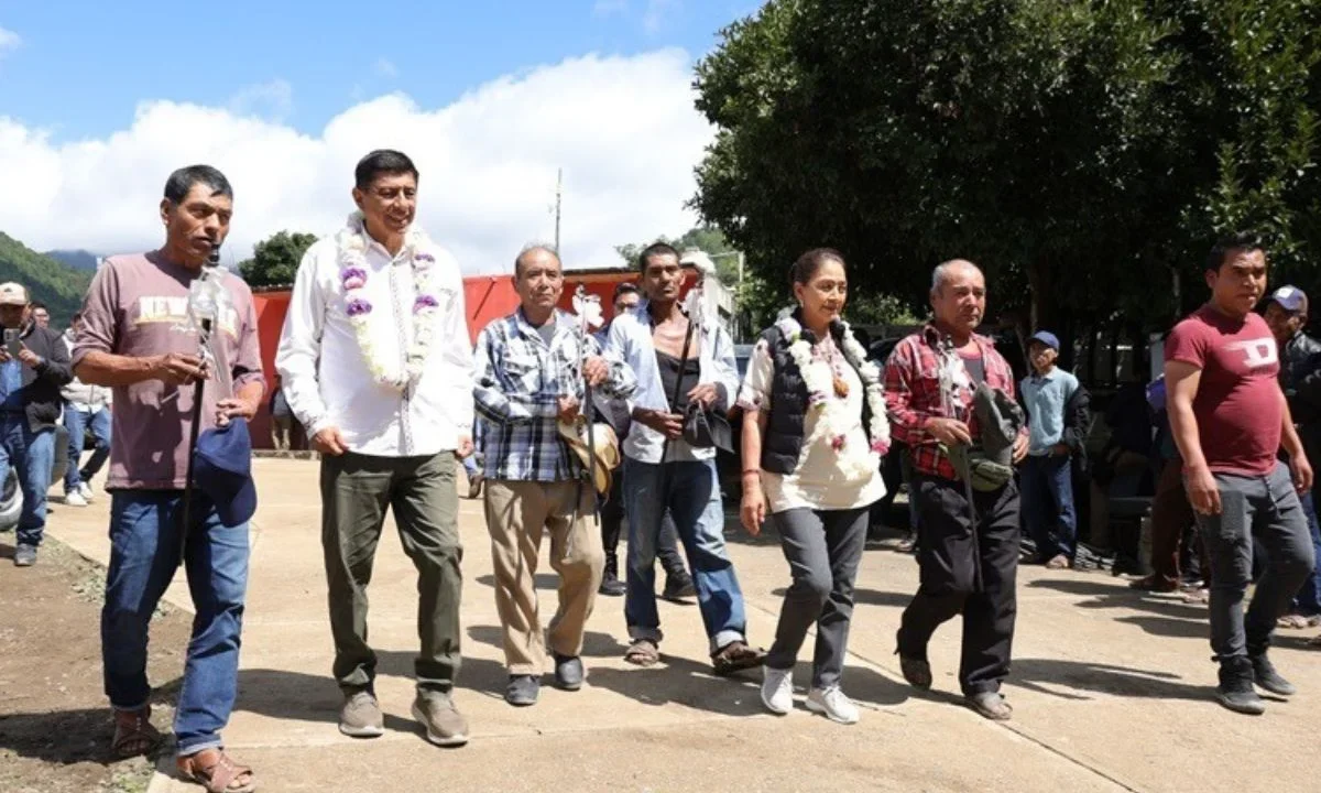 Se lleva a cabo en Oaxaca el retorno de familias víctimas del desplazamiento forzado interno ocurrido el 7 de enero de 2017.