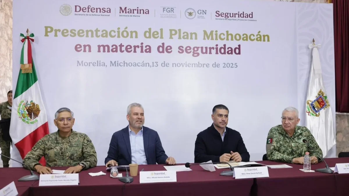 Con el Plan Michoacán se han asegurado 56 armas de fuego y más de 6 mil 600 cartuchos útiles.