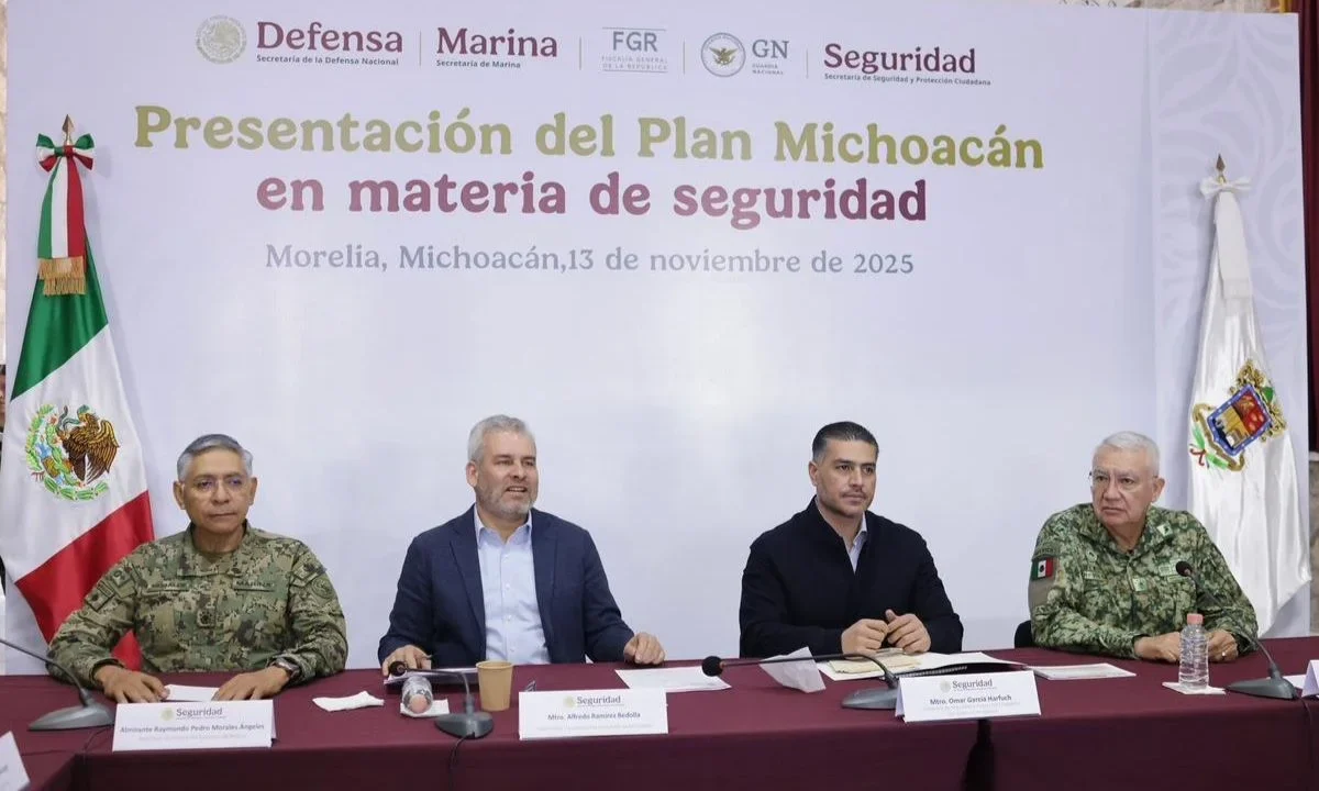 Con el Plan Michoacán se han asegurado 56 armas de fuego y más de 6 mil 600 cartuchos útiles.