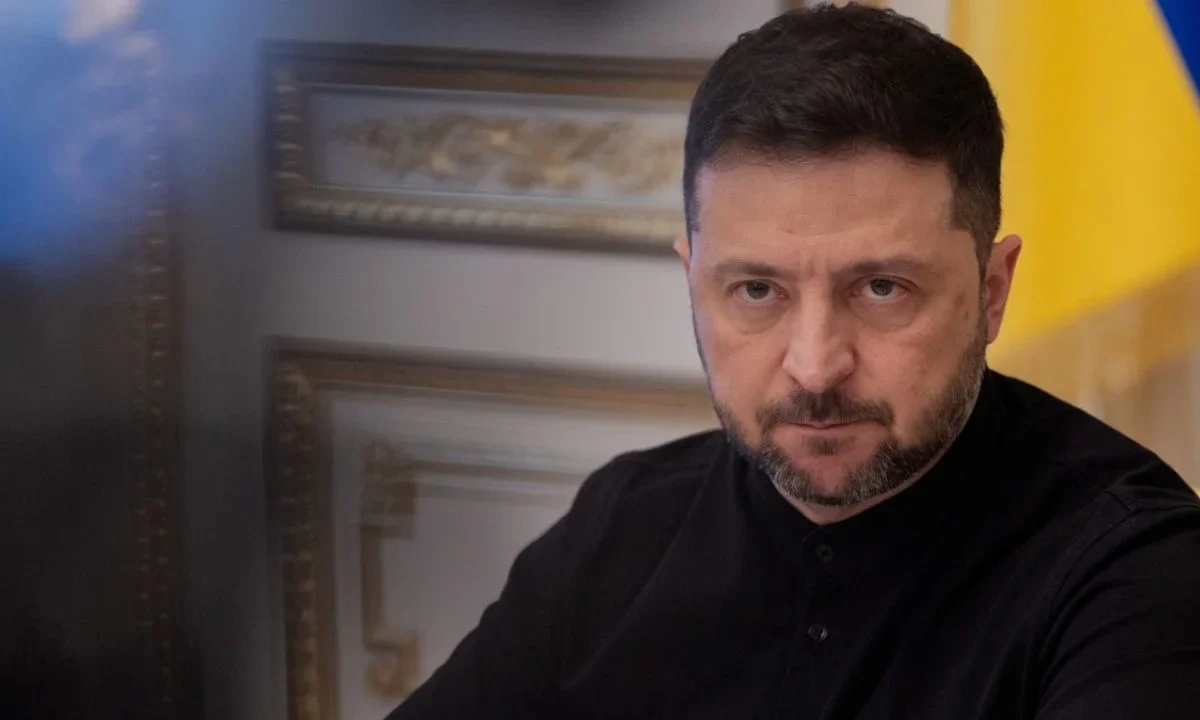 El presidente de Ucrania, Volodymyr Zelensky, el pasado 31 de octubre de 2025, durante una conferencia de prensa en Kiev