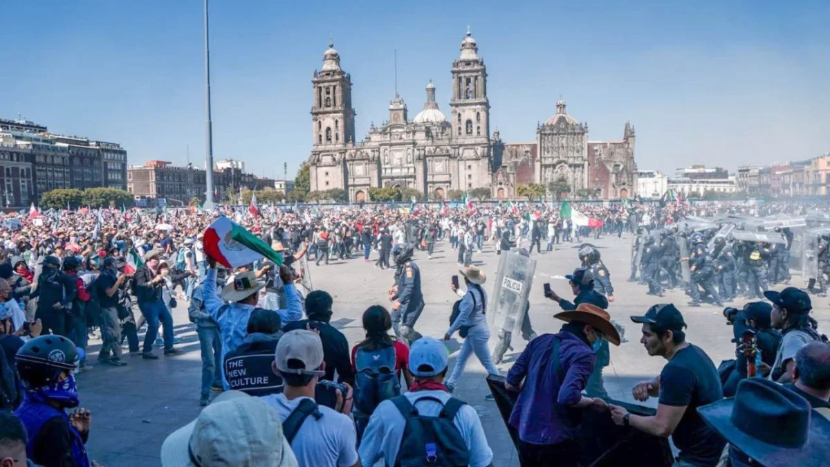 Un juez de control vinculó a proceso a 3 detenidos en la marcha de la Generación Z, los jóvenes llevarán su proceso en libertad.