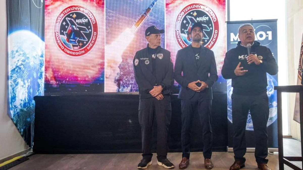 La alcaldía Álvaro Obregón alista el lanzamiento del microsatélite MXÁO-1.
