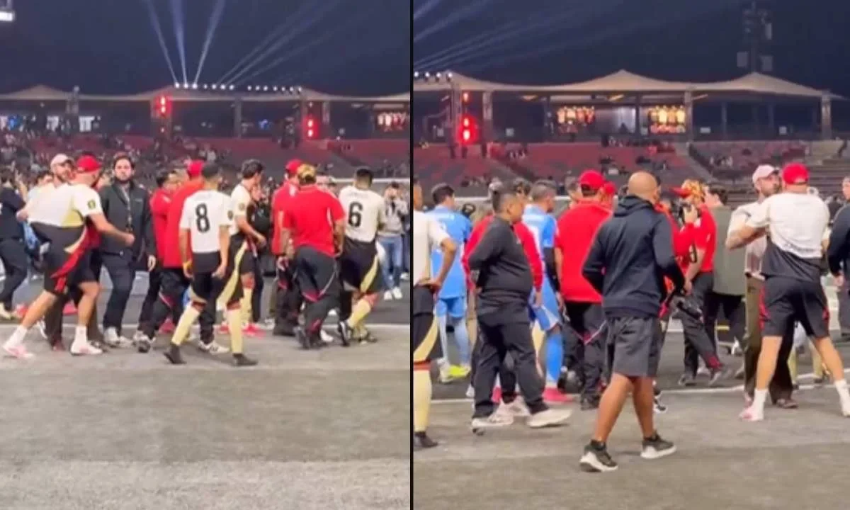 Alex Montiel y Marc Crosas casi se van a los golpes en la final de la Kings League México.