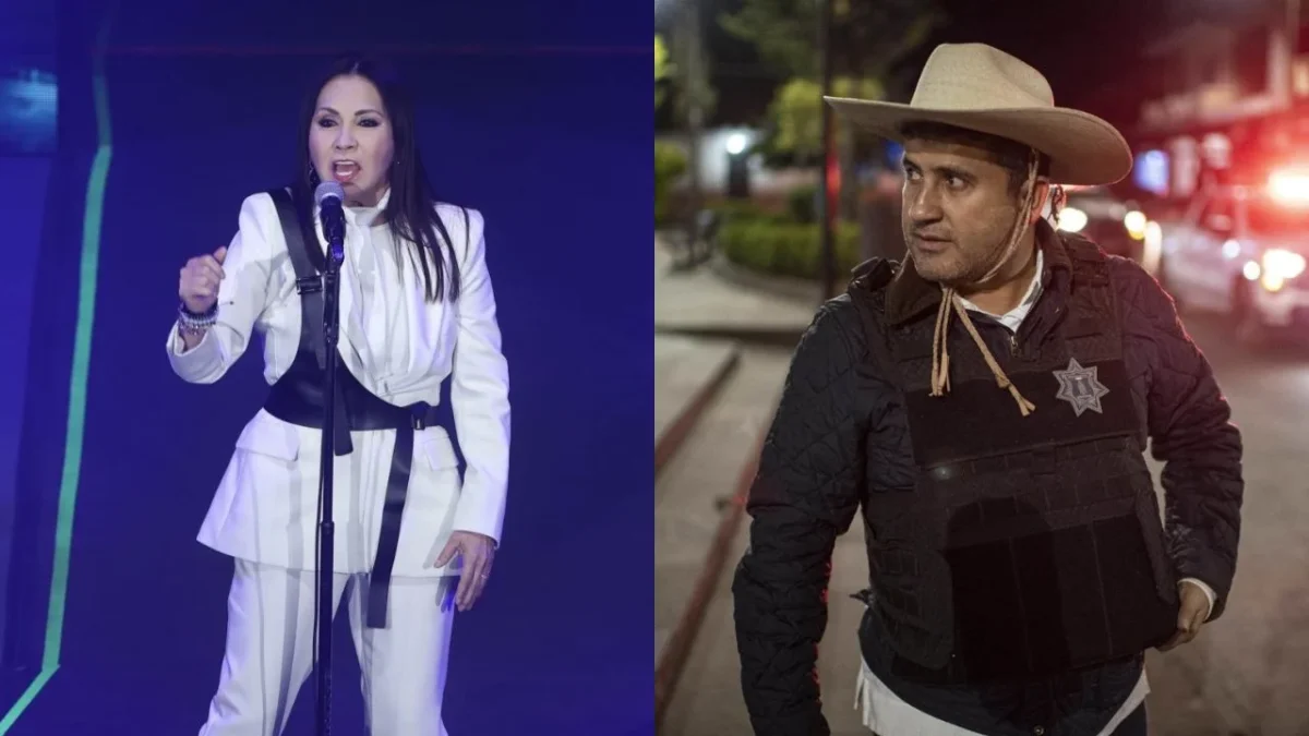 La cantante Ana Gabriel tomó unos minutos de uno de sus concierto para lamentar el asesinato del alcalde de Uruapan, Carlos Manzo.