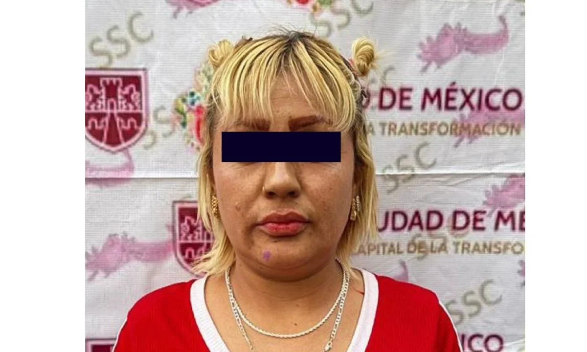 Olivia Aidé “N” sería parte de una célula delictiva que opera en la Gustavo A. Madero y presuntamente pareja sentimental del líder de la organización