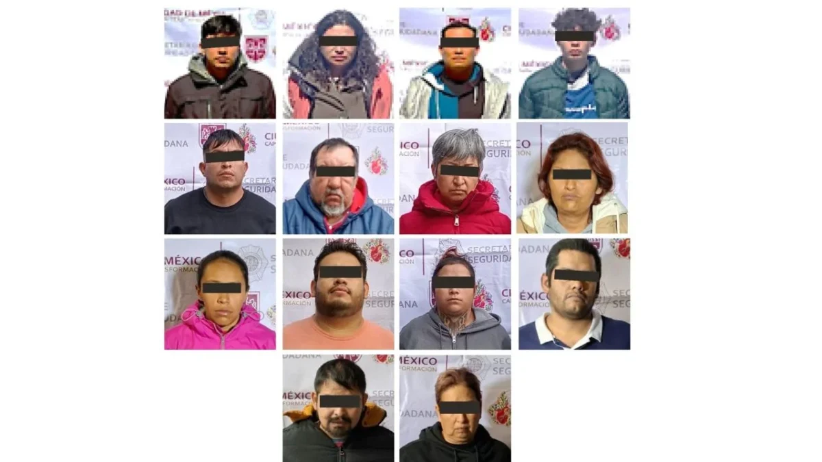 Agentes de la SSC, con apoyo federal, detuvieron a 14 personas y decomisaron drogas y armas en Iztapalapa y Tláhuac.