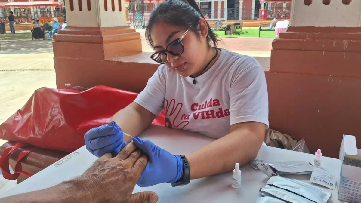 La Secretaría de Salud de Campeche avanza en la detección oportuna del VIH.