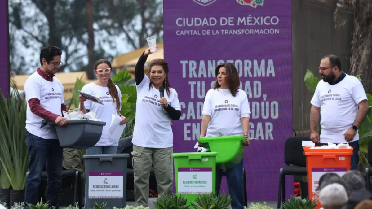 CDMX pone en marcha campaña de separación de residuos