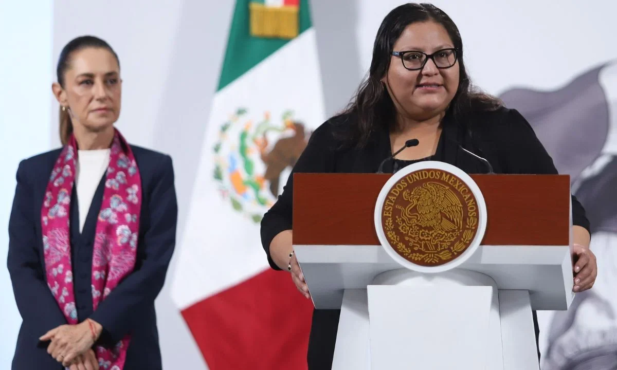 Citlalli Hernández, titular de la Secretaría de las Mujeres