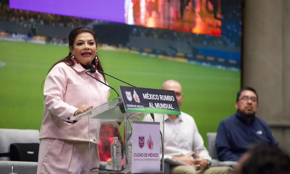 La Jefa de Gobierno Clara Brugada buscará que capitalinos puedan ser parte y disfrutar de la inauguración del Mundial 2026.