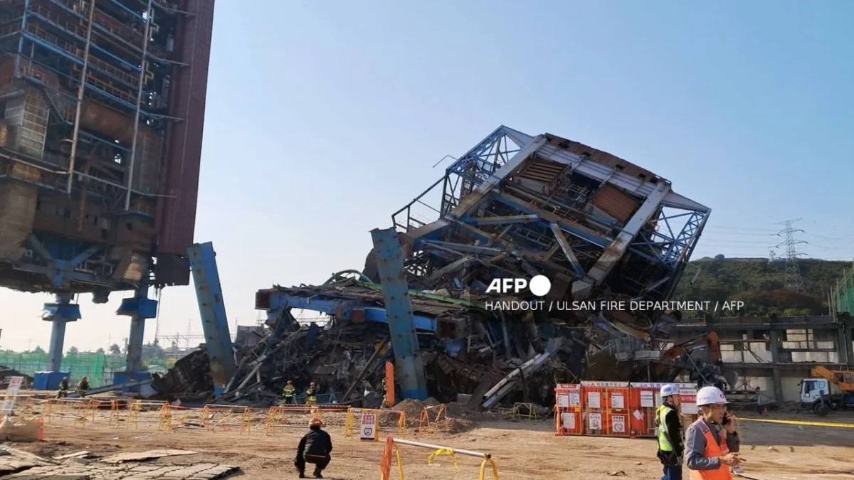 El incidente ocurrió el jueves, alrededor de las 14:00 horas en la sede de Ulsan Power en Corea del Sur, las acciones de búsqueda continúan.