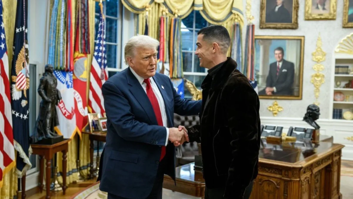 Cristiano Ronaldo se reúne con Trump en la Casa Blanca
