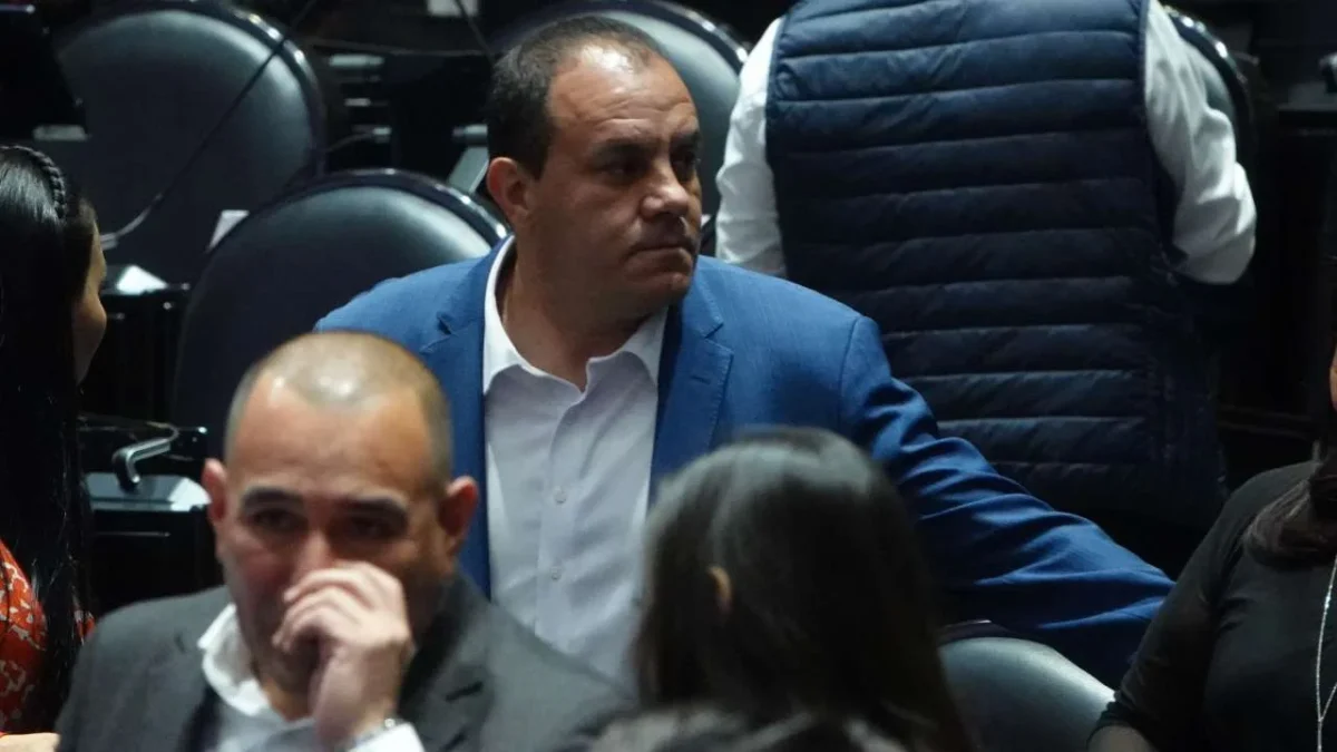 Cuauhtémoc Blanco rechaza violencia por mandar un beso a la diputada Martha Aracely Cruz Jiménez.