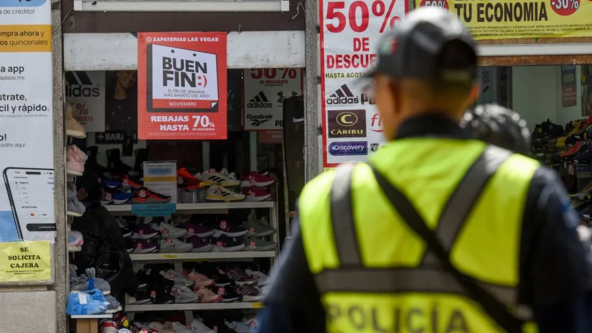 29 detenidos por robo a establecimientos dejó como resultado el operativo de vigilancia por el Buen Fin 2025 en CDMX.