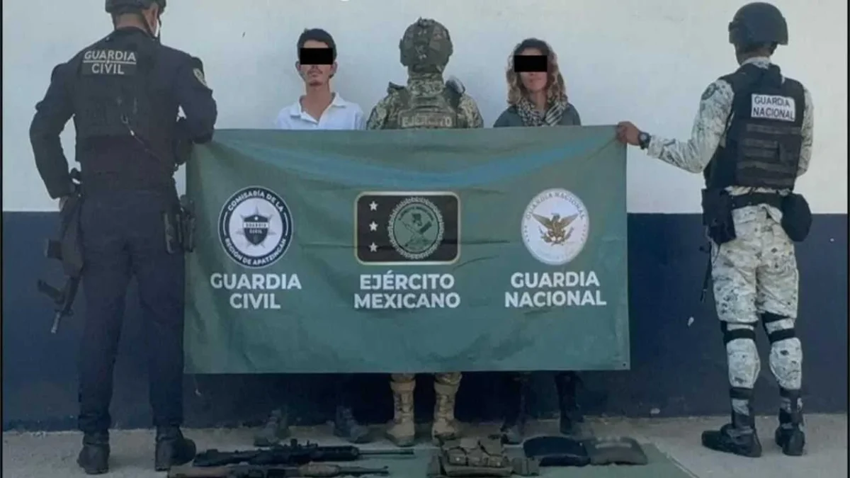 Como parte del "Plan Michoacán", fuerzas del orden detienen a 5 personas, además de asegurar armas y drogas.