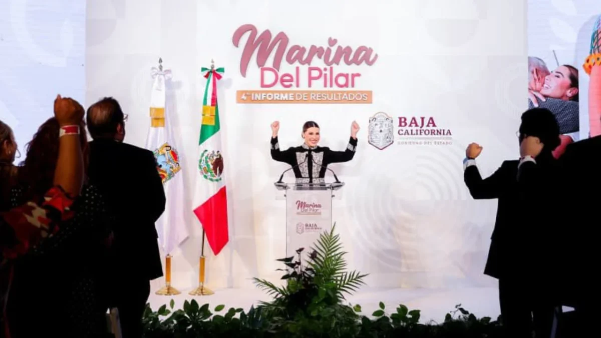 La gobernadora de Baja California enfatizó que la educación, el bienestar y la justicia social son el corazón de la transformación.