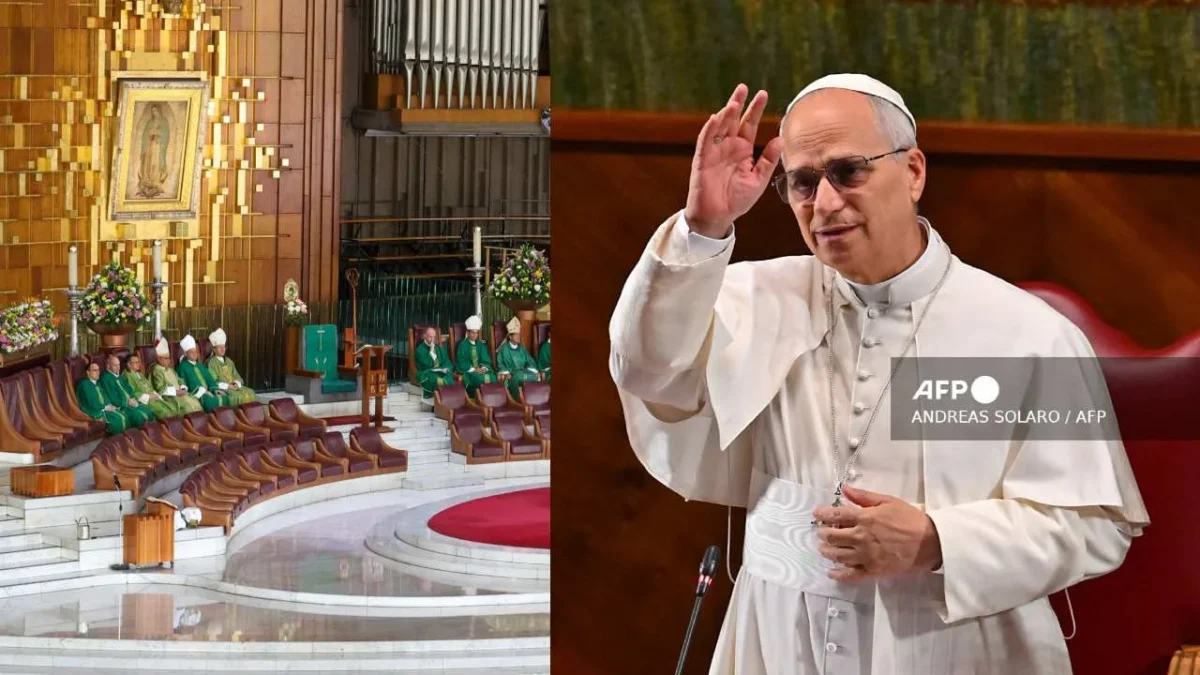 El Papa León expresa deseo de visitar México para ver a la Virgen de Guadalupe.