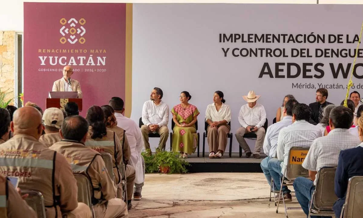 El estado de Campeche participó en el arranque de la estrategia peninsular Aedes Aegypti-Wolbachia.