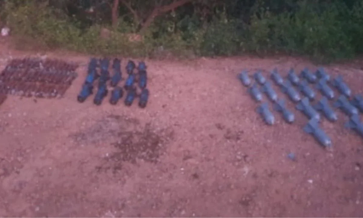 En Sinaloa aseguran 86 artefactos explosivos artesanales