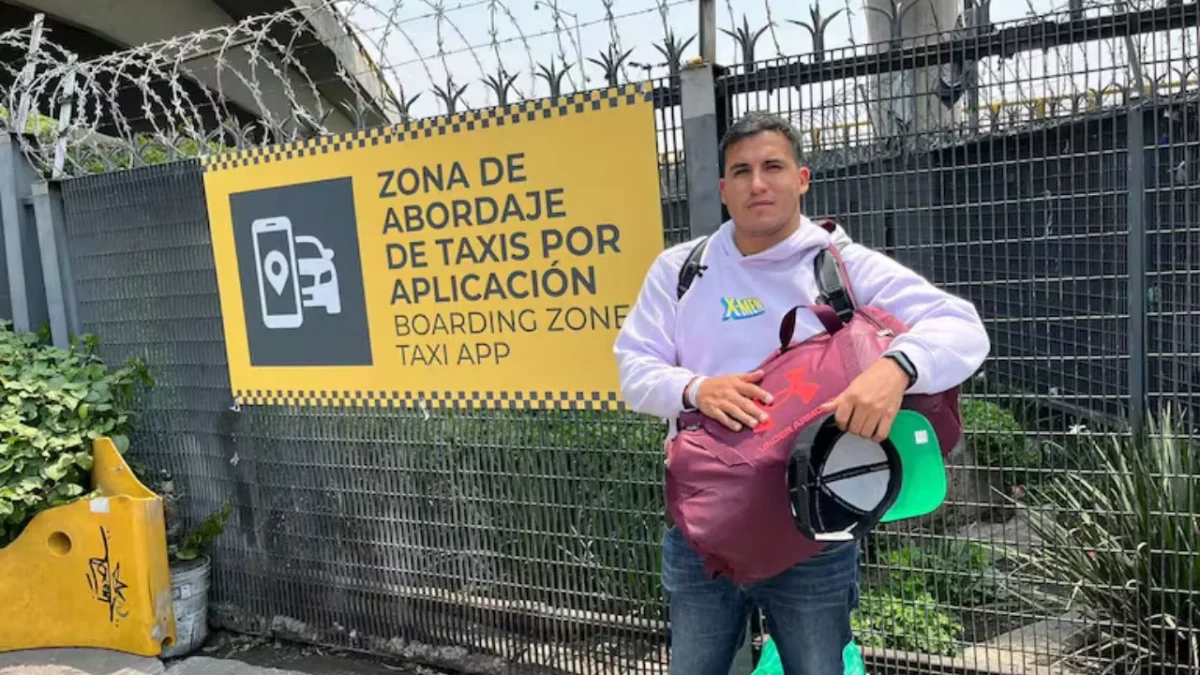 Estas son las zonas de abordaje para taxis de aplicación en el AICM y el AIFA
