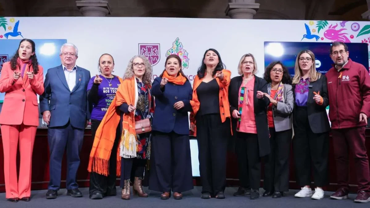 Propósito. La Ciudad de México debe ser segura para todas las féminas, nadie debe ser violentada, dijo la mandataria local.