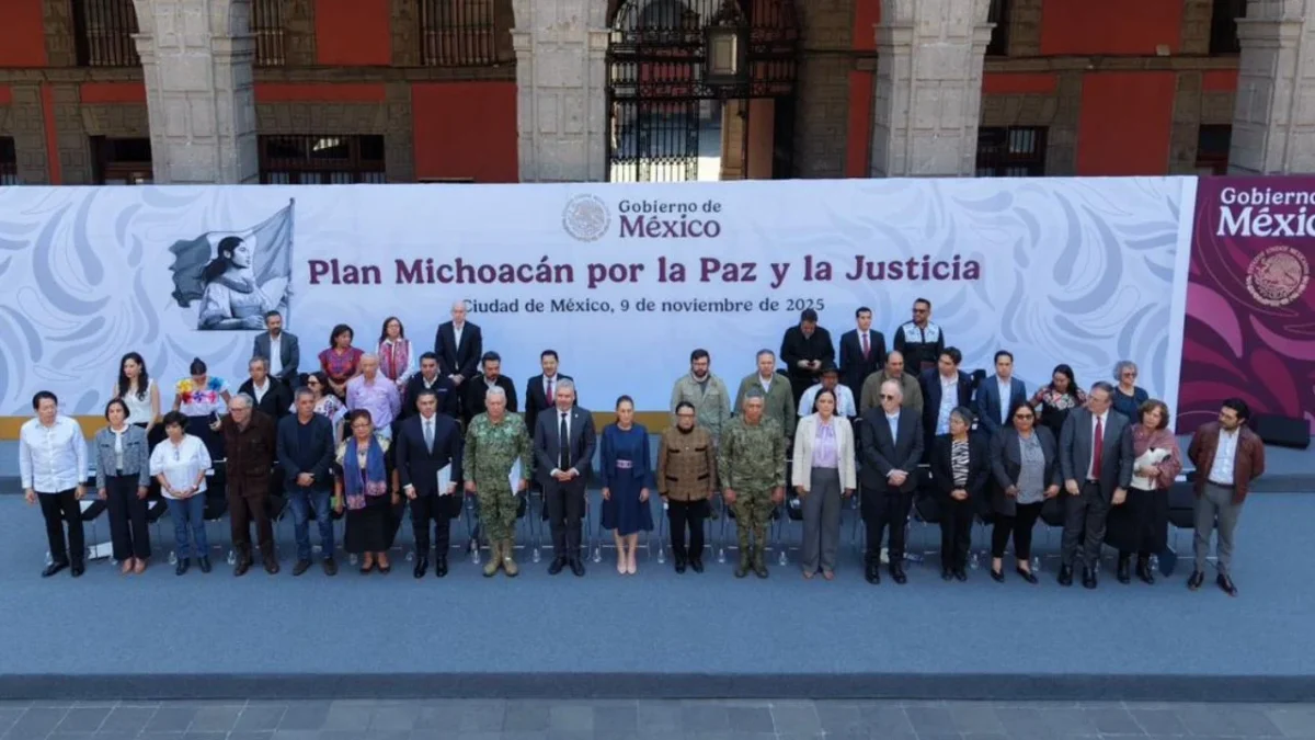 Presenta Sheinbaum Plan Michoacán por la Paz y la Justicia