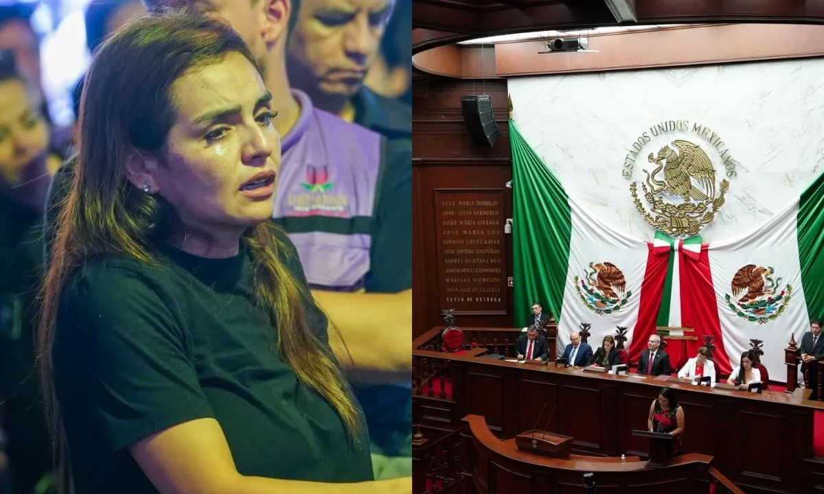 Grecia Quiroz, viuda de Carlos Manzo, tomará protesta ante el Congreso de Michoacán como alcaldesa de Uruapan, este miércoles.