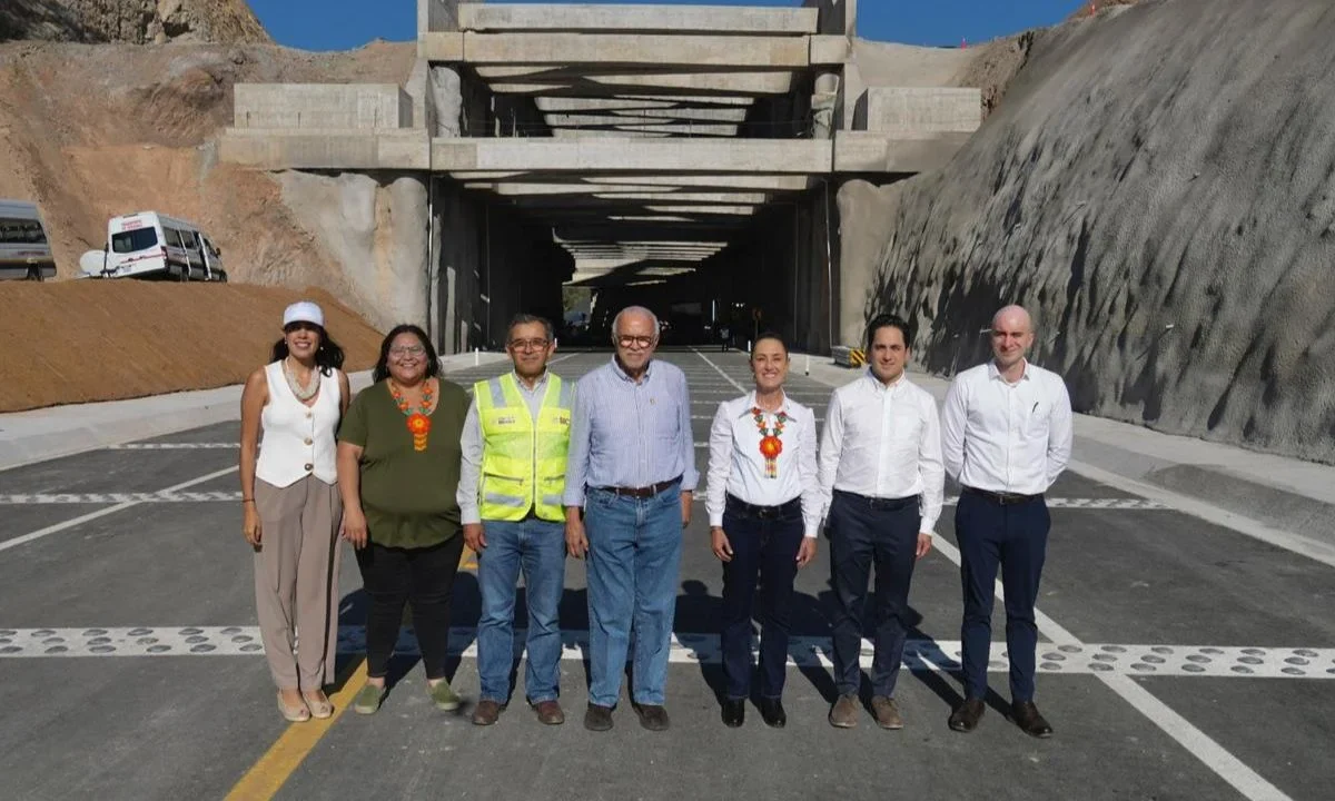 Claudia Sheinbaum presidió la puesta en operación de la Autopista Tepic-Compostela construido por Banobras por 4 mil 212 millones de pesos. 