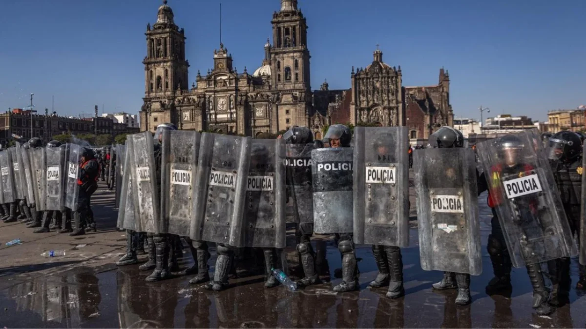 Investigados 18 policías por abuso de fuerza en Marcha de Generación Z
