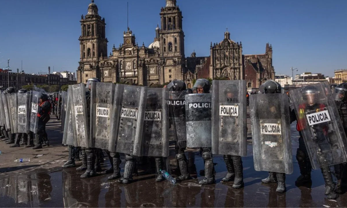 Investigados 18 policías por abuso de fuerza en Marcha de Generación Z